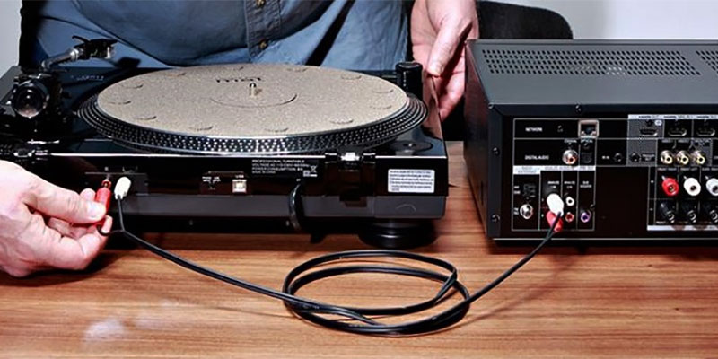 connect record player to soundbar